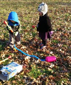 Stomp Rocket Original Ultra Rocket Launcher for Kids - Soars 200 Ft - 4 High Flying Rockets and Adjustable Launcher - Fun Outdoor Toy and Gift for Boys or Girls Age 5+ Years Old Ultra 4 Rockets 33 91bSc5 qwZL