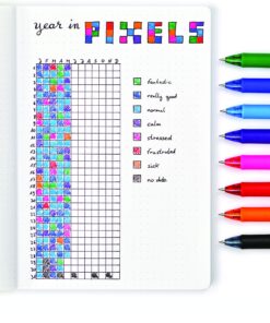 Pentel EnerGel-X Retractable Liquid Gel Pen (0.7mm) Metal Tip, Orange Ink, Box of 12 (BL107-F) 0.7mm 12 Count (Pack of 1) 20 91bdB4WBcL