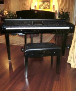 ProRockGear AP Deluxe Adjustable Height Piano Bench Black 5 91bgYJxRxXL