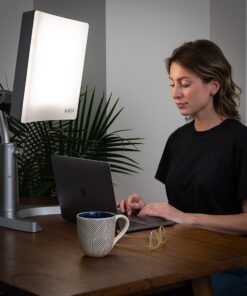 Carex Day-Light Classic Plus Bright Light Therapy Lamp - 10,000 LUX Light Therapy Lamp At 12 Inches, Sunlight Lamp, Daylight Lamp, Therapy Light For Low Energy Levels 25 91bifySyBeL