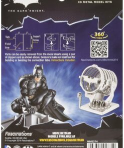 Alternative view of Fascinations Metal Earth Batman Bat-Signal 3D Metal Model Kit