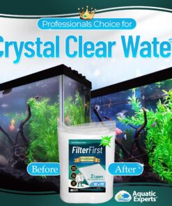 Aquatic Experts Aquarium Filter Floss for Fish Tank Filters - FilterFirst Aquarium Filter Pad - Aquarium Filter Media Roll for Crystal Clear Water, (12 Inch Wide, 72 Inch Long) 12 Inch Wide 29 91blcizvvYL