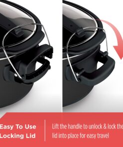 BLACK+DECKER 7-Quart Digital Slow Cooker with Chalkboard Surface, Slate, SCD4007 29 91blprfUb4L