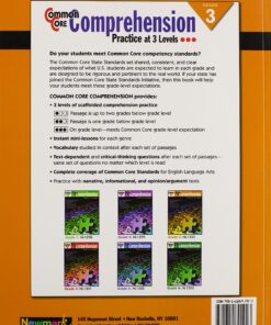 Alternative view of Newmark Learning Grade 3 Common Core Comprehension Aid