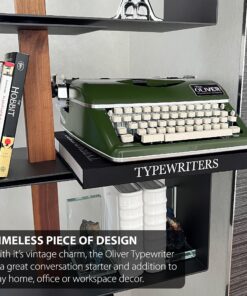 The Oliver Typewriter Company Timeless Manual Typewriter, Olive 12 91brLwgUZUL