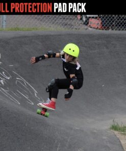 Triple Eight Saver Series Pad Set with Kneesavers, Elbowsavers and Wristsavers Black Large 19 91bsXvLZZ0L