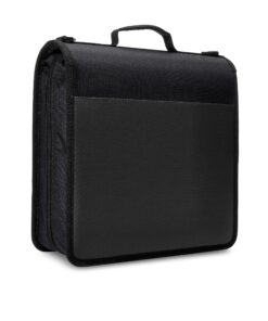 Amazon Basics 3-Ring Binder with Zipper - O-Ring, 3 Inch, Black 1 27 91bstmyDaAS