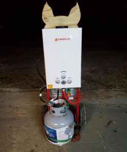 Portable Water Heater, Camplux BW211 Outdoor Tankless Gas Water Heaters, Propane Shower, 2.11 GPM, White 8L 18 91bw9U55Z5L