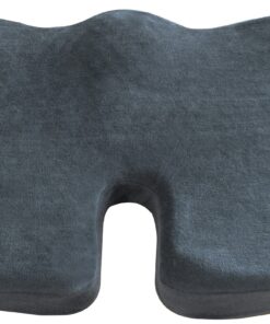 TravelMate Gel-Enhanced Memory Foam Seat Cushion – Perfect for Office Chair & Car Seat Cushion – Helps Relief from Tailbone Pain – Reduce Pressure on Coccyx & Hip – Non-Slip Washable Cover 20 91bxk10xScL