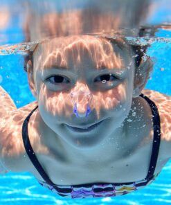 Alternative view of SATINIOR 14 Pieces Silicone Nose Clip Surfing Nose Plug Waterproof Nose Protector for Swimming and Training (Color Set 1)