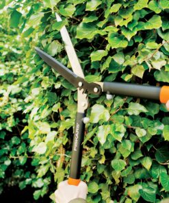 Alternative view of Fiskars PowerGear Hedge Shears - 23" Stainless Steel Blades - Plant Cutting Scissors with Sharp Precision-Ground Steel Blade PowerGear 23 in