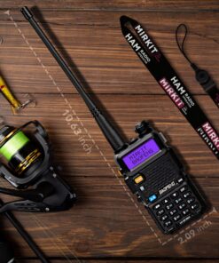 Mirkit Ham Radio Baofeng UV-5R MK4 8 Watt Max Power 2023 Two Way Radio VHF/UHF 144-148/420-450 mhz with 1800 mAh Baofeng Battery, Mirkit Software & Lanyard for Your Baofeng Radio Walkie Talkie 1 X 15 91cFZ1g9yUL