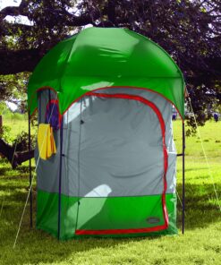 Texsport Portable Outdoor Camping Shower Privacy Shelter Changing Room, Gray, 1 Count (Pack of 1) 34 91cHDDNrFL