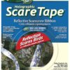 DALEN Holographic Scare Reflective Tape – Bird Deterrent Tape with Metallic Noise Feature, Broad Application and Easy to Use Bird Scare Ribbon (3/4" x 100') - 1 Roll 24 91cIRHgqVXL