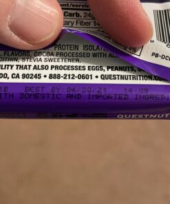 Quest Nutrition Ultimate Variety Pack Protein Bars, High Protein, Low Carb, Gluten Free, Keto Friendly, 12 Count 27 91cLGVbzYL