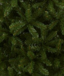 Alternative view of National Tree Company Artificial Slim Christmas Tree, Green, Kingswood Fir, Includes Stand, 7 Feet Kingswood Fir Slim-7 ft