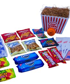 Ultimate Movie Night Gift Bundle Care Package, Easter Basket, Christmas with Popcorn, Candy, Cookies Plus Snack Better Stress Ball for Entire Family! 7 91cenpL3DAL