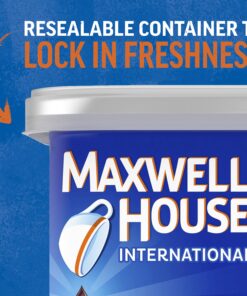 Maxwell House International French Vanilla Sugar Free Cafe Beverage Mix 4 oz Canisters, Pack of 4 French Vanilla, Sugar Free 4.50 Ounce (Pack of 4) 12 91cesWYht7S