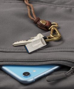 Kingston DataTraveler Kyson 32GB High Performance USB 3.2 Metal Flash Drive | Speeds up to 200MB/s | DTKN/32GB, Silver 24 91chyDuPnRL