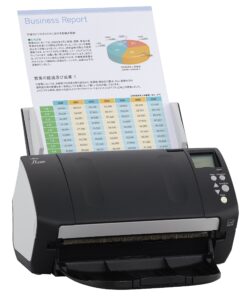 Fujitsu fi-7160 Professional Desktop Color Duplex Document Scanner with Auto Document Feeder (ADF) - Workgroup Series 14 91ciMFME74L