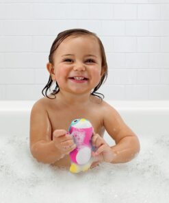 Alternative view of Munchkin® Wind Up Swimming Penguin Baby and Toddler Bath Toy, Pink