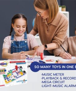 Alternative view of Snap Circuits Pro SC-500 Electronics Exploration Kit | Over 500 Projects | Full Color Project Manual | 75 + Snap Circuits Parts | STEM Educational Toy for Kids 8 +