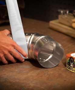 Gorilla Tape, White Duct Tape, 1.88" x 30 yd, White, (Pack of 1) 1 Pack 24 91cxp40pMUL