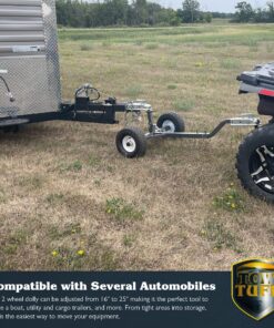 Tow Tuff TMD-800ATV ATV Weight Distributing Adjustable Trailer Dolly , Black 10 91d3rU7q cL