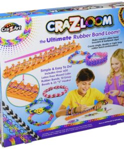 Cra-Z-Art Cra-Z-Loom Ultimate Rubber Band Bracelet Maker Activity Kit for Ages 8 and Up (packaging may vary) 12 91d85Lb7aSL