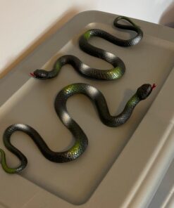Fun Central 12 Pack - Realistic Rubber Snakes Toys for Garden in Bulk - 22 inches 32 91d8X1aLvL