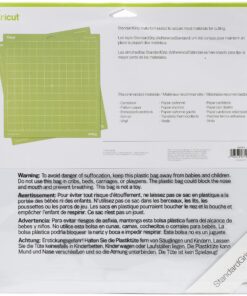 Cricut StandardGrip Machine Cutting Mats 12in x 12in, Reusable for Crafts with Protective Film,Use with Cardstock, Iron On, Vinyl and More, Compatible with Cricut Explore & Maker (2 Count) ,Green 12"x12", 2 Mats 2-pack 19 91dAY1gOb1L