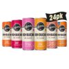 Remedy Kombucha Tea Organic Drink - Sugar Free, Keto, Vegan, Non-GMO, Gluten Free & Low Calorie - Sparkling Live Beverage w/ Gut Health & Probiotic Like Benefits - 6 Flavor Super Sampler Variety Pack - 8.5 Fl Oz Can, 24-Pack 8.5 Fl Oz (Pack of 24)