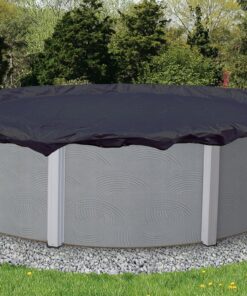 Alternative view of Blue Wave Bronze 8-Year 15-ft Round Above Ground Pool Winter Cover 15-Feet