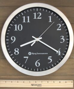Bjerg Instruments Modern 12" Stainless Silent Wall Clock with Non Ticking Quiet and Accurate Movement 20 91dYFsHMMOL