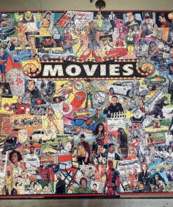 White Mountain Puzzles The Movies - 1000 Piece Jigsaw Puzzle 26 91dYRpw92L