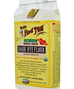 Bob's Red Mill Organic Dark Rye Flour, 22-ounce (Pack of 4) 20 91dYlMTPboL