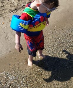 Body Glove Paddle Pals Life Jacket - The Safest Patented U.S. Coast Guard Approved Kids Swim Vest 33-55 LBS Dinosaur One Size 33-55 41 91dZ1qWdTFL