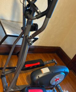 New Elliptical Machine Trainer Magnetic Smooth Quiet Driven with LCD Media Holder Monitor and Pulse Rate Grips BR2117 15 91dcPu0UxeL