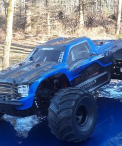 Redcat Racing Blackout XTE PRO 1/10 Scale Brushless Electric Monster Truck with Waterproof Electronics, Blue 57 91dhb4OhVML