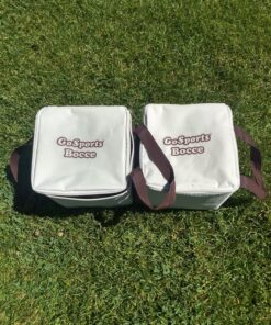 GoSports 90 mm Backyard Bocce Set with 8 Balls, Pallino, Case and Measuring Rope - Made from Premium Resin 33 91dk0o1KWsL