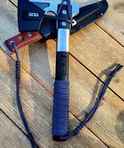 SOG Camp Axe- Compact Camping and Survival Hatchet/Hammer Tool with Sheath and 3.1 Inch Bushcraft Axe Edge (CH1001-CP) 42 91dmHZzw2VL