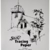 Sax Tracing Paper Pad, 25 lbs, 19 x 24 Inches, White, Pack of 50 - 418612 25 91doAeYz5L