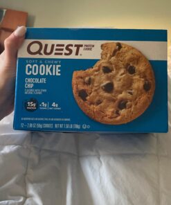 Quest Nutrition Chocolate Chip Protein Cookie; Keto Friendly; High Protein; Low Carb; 12 Count 41 91dxEBQ n L