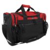 DALIX 17" Duffle Travel Bag with Dual Front Mesh Pockets in Red Medium 15 91dz z8FH8L