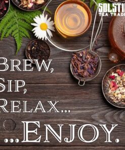 Solstice Kombucha Loose Leaf Black and Green Tea 50/50 Blend, Keemun Black & China Young Hyson Green Tea for Brewing Kombucha (8-Oz Total) hyson green / keemun black 8 Ounce (Pack of 1) 17 91e1fs3czL