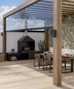 Pyle 3-way Mini Box Speaker System - 3.5 Inch 200 Watt Waterproof Marine Grade Mount Speakers - in a Heavy Duty ABS Enclosure Grill - Home, Boat, Poolside, Patio Indoor Outdoor Use (Black) Chimmy 25 91e1tQlPGgL