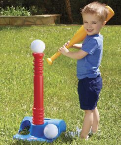 Alternative view of Little Tikes TotSports T-Ball Set, Red Red/Blue, 11inx12inx22"