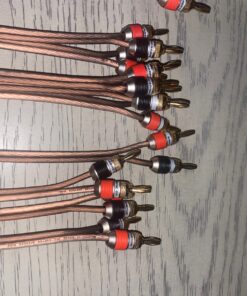 Mediabridge™ Banana Plugs - Corrosion-Resistant 24K Gold-Plated Connectors - 12 Pair/24 Banana Plugs (Part# SPC-BP2-12) 57 91e8DQXV0fL