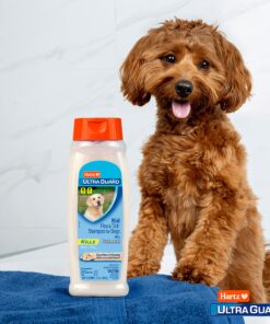 Hartz UltraGuard Rid Flea & Tick Oatmeal Dog Shampoo, Model:3270002305 12 91eBBs7oML 1