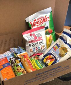 COLLEGEBOX Healthy Snack Box Variety Pack Care Package (35 Count) Gift Basket Kids Teens Men Women Adults Health Food Nuts Fruit Nutrition Assortment Mix Sample College Students Office Final Exams Christmas 29 91eCpGlZiGL